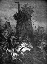 Eleazar Killed by the Elephant